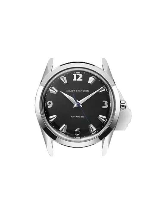 Antarctic 35002M01 avec Bracelet de montre en cuir de veau vintage marron — Patine naturelle