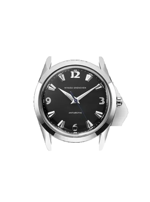 Antarctic 35002M04 avec Bracelet de montre en cuir de veau vintage marron — Patine naturelle