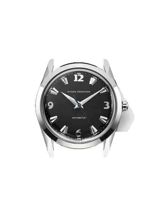 Antarctic 35002M40 avec Bracelet de montre en cuir de veau vintage marron — Patine naturelle