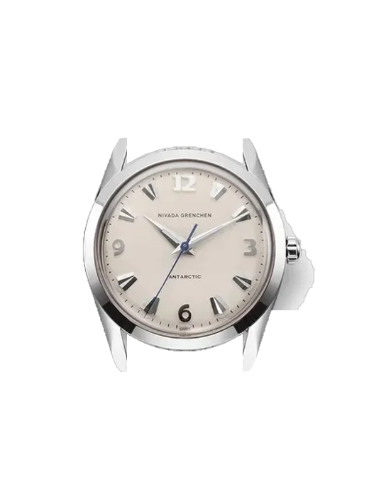 Antarctic 35004M04 avec Bracelet de montre en cuir de veau vintage marron — Patine naturelle