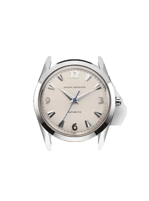 Antarctic 35004M40 mit Vintage Kalbslederarmband Braun — Natürliche Patina