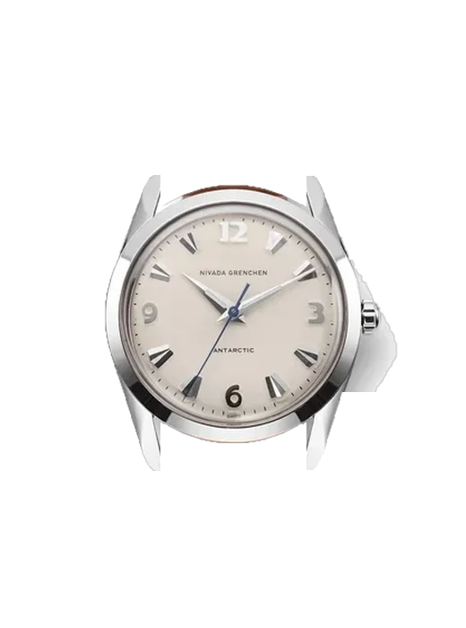 Antarctic 35004M41 con Correa de piel de becerro vintage marrón — Patina natural