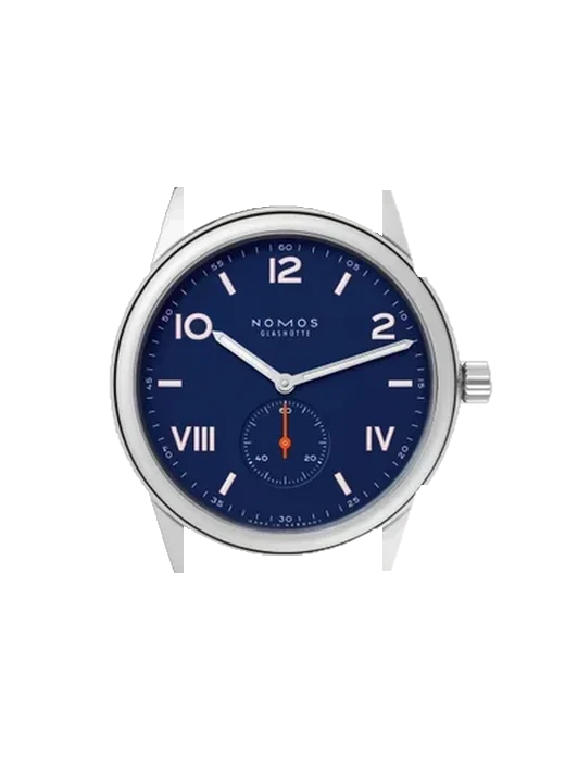 Club 722.GB with Grand Cavalier Leather Strap Orange