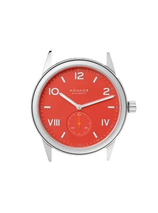 Club 723.GB mit Grand Cavalier Cuir Armband Orange