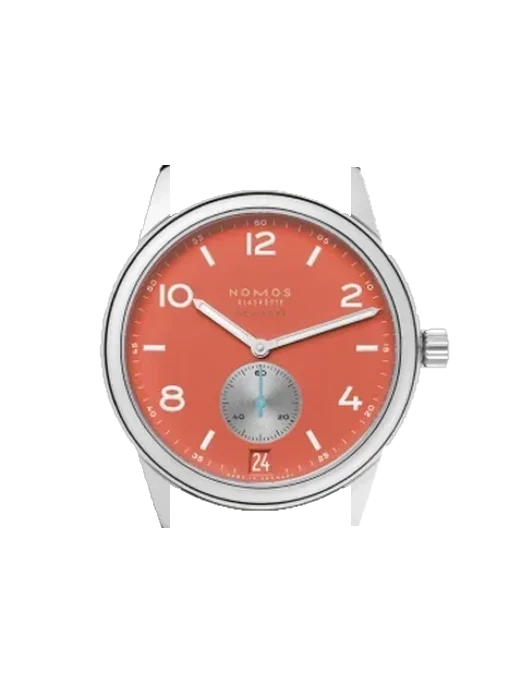 Club 733.S6 mit Grand Cavalier Cuir Armband Orange