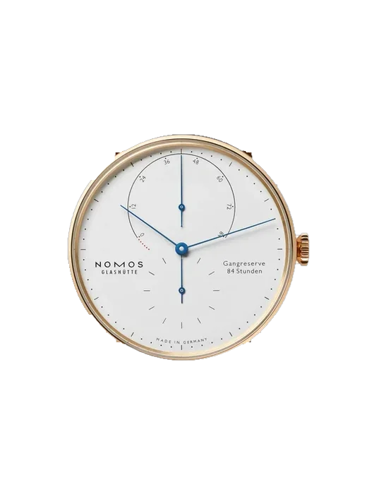 Lambda 953 with Grand Cavalier Leather Strap Orange