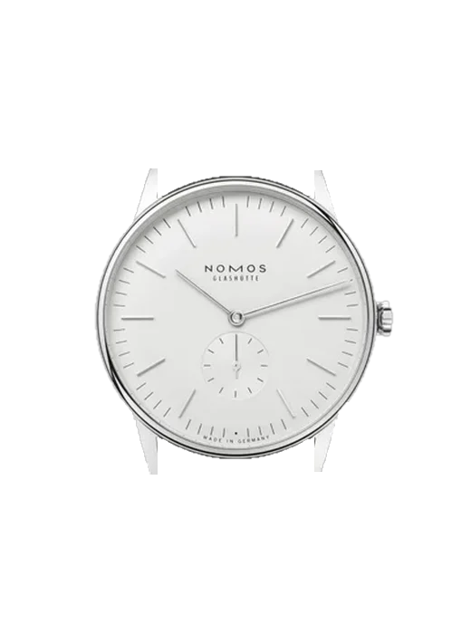 Orion 386 mit Armband aus italienischem braunem Leder