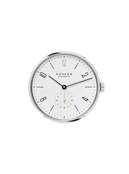 Tangente 139.S52 avec Bracelet de montre en cuir de veau vintage marron — Patine naturelle