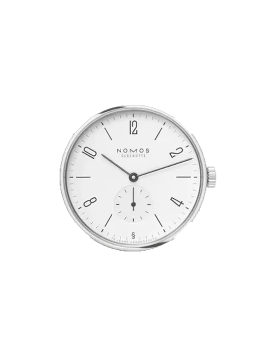 Tangente 139.S17 mit Vintage Kalbslederarmband Braun — Natürliche Patina