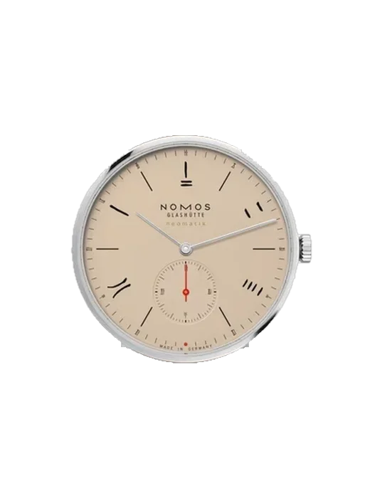 Tangente 140.S3 mit Vintage Kalbslederarmband Braun — Natürliche Patina