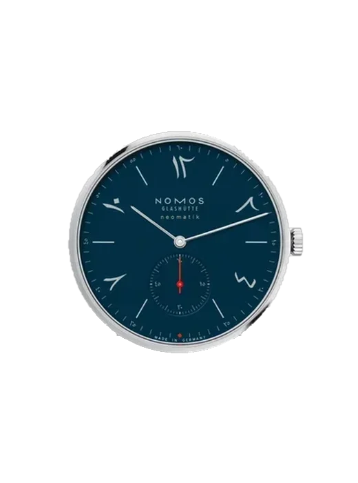 Tangente 140.S6 avec Bracelet de montre en cuir de veau vintage marron — Patine naturelle