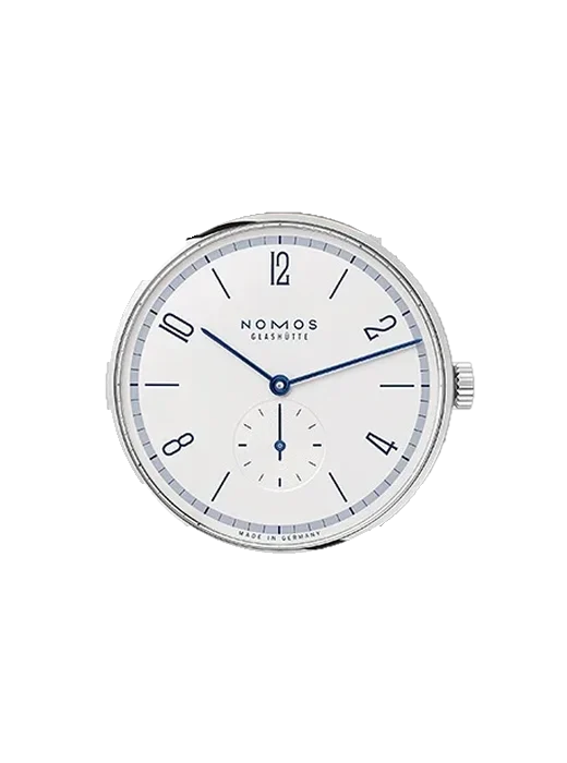 Tangente 164.S13 mit Vintage Kalbslederarmband Braun — Natürliche Patina