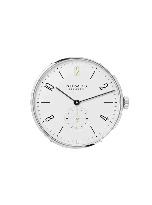 Tangente 164.S18 mit Vintage Kalbslederarmband Braun — Natürliche Patina