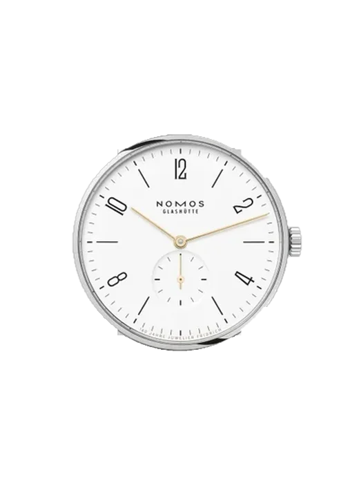 Tangente 164.S21 mit Vintage Kalbslederarmband Braun — Natürliche Patina