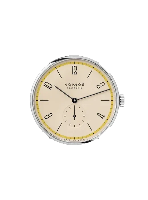 Tangente 165.S3 con Correa de piel de becerro vintage marrón — Patina natural