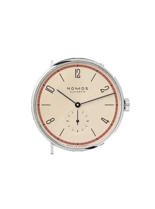 Tangente 165.S4 mit Vintage Kalbslederarmband Braun — Natürliche Patina