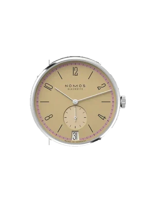 Tangente 179.S21 mit Vintage Kalbslederarmband Braun — Natürliche Patina