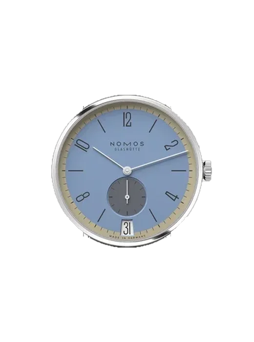 Tangente 179.S22 mit Vintage Kalbslederarmband Braun — Natürliche Patina