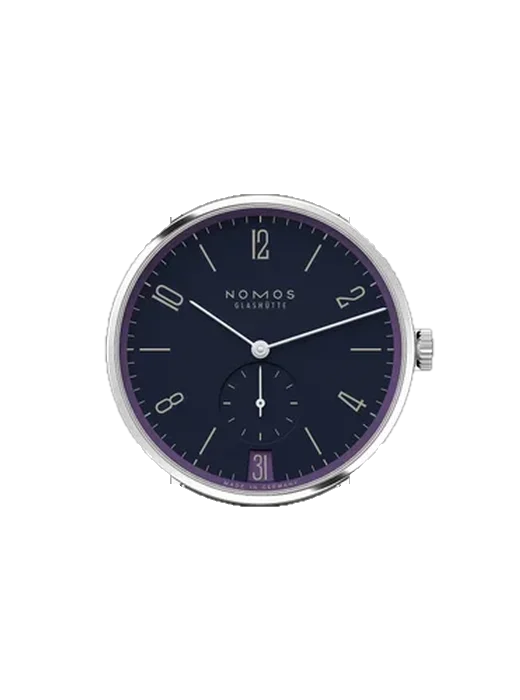 Tangente 179.S31 mit Vintage Kalbslederarmband Braun — Natürliche Patina
