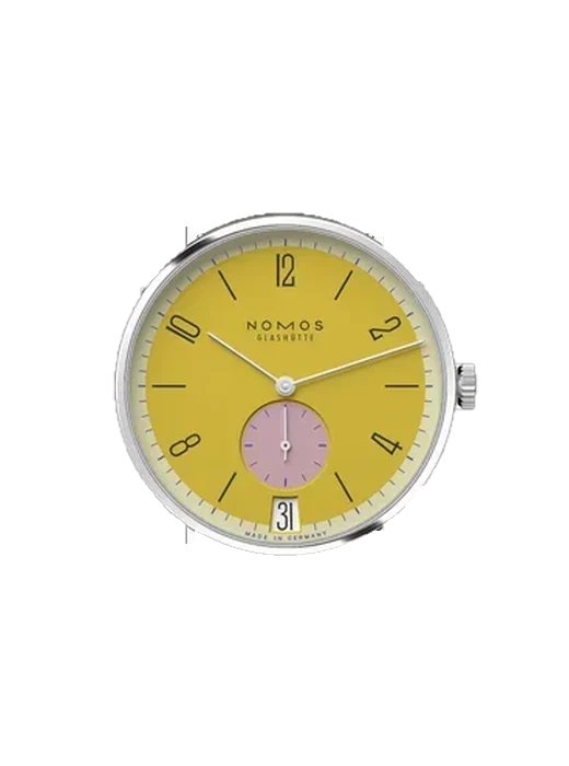 Tangente 179.S8 mit Vintage Kalbslederarmband Braun — Natürliche Patina