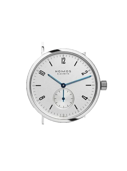 Tangente 501 mit Vintage Kalbslederarmband Braun — Natürliche Patina