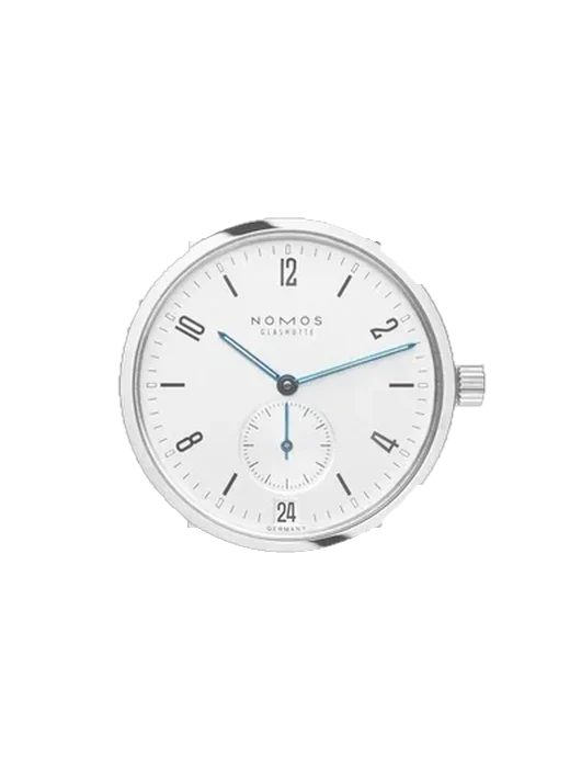 Tangente 502 mit Vintage Kalbslederarmband Braun — Natürliche Patina