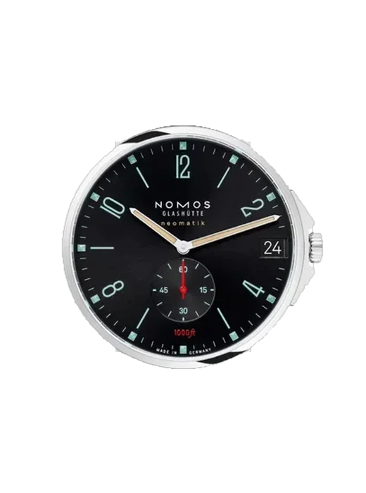Tangente 581 con Cinturino Ibrido Alligatore e Caucciù Blu