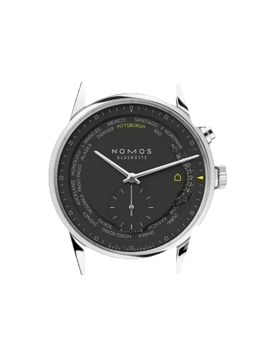 Zürich 805.S28 with Grand Cavalier Leather Strap Orange