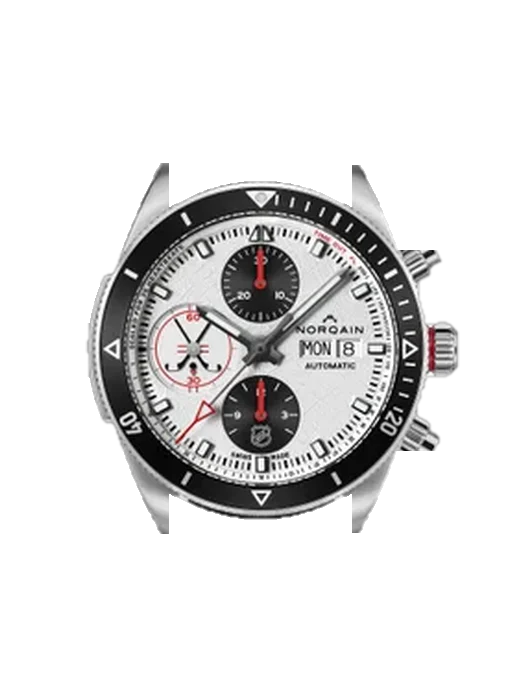 Adventure Adventure Chrono 41mm NHL Limited Edition with Grand Cavalier Leather Strap Orange