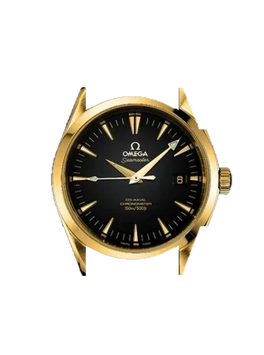 Aqua Terra 2103.50.00 with Grand Cavalier Leather Strap Orange