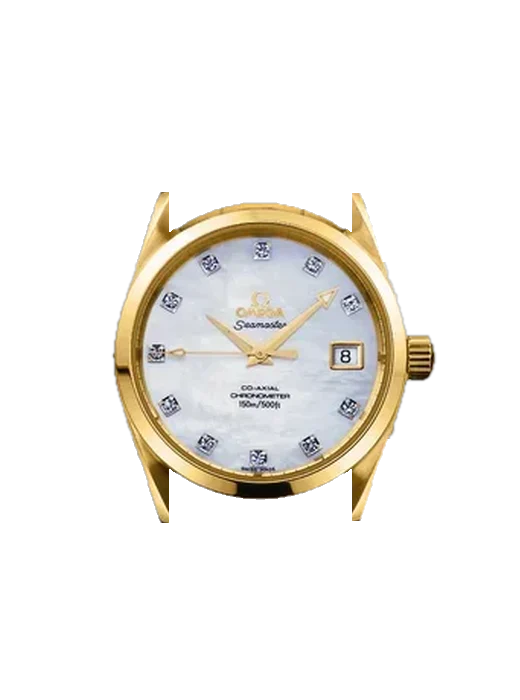 Aqua Terra 2104.75.00 con Cinturino Grand Cavalier Cuir Arancione