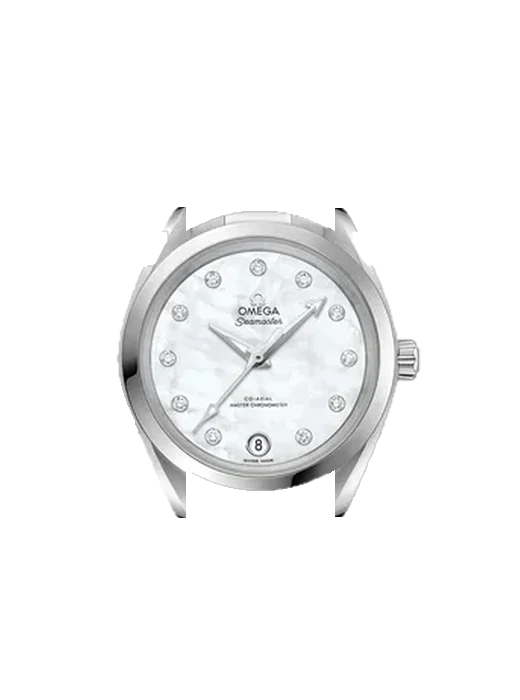 Aqua Terra 220.10.34.20.55.001 with Saffiano Red Strap Ecru Stitching