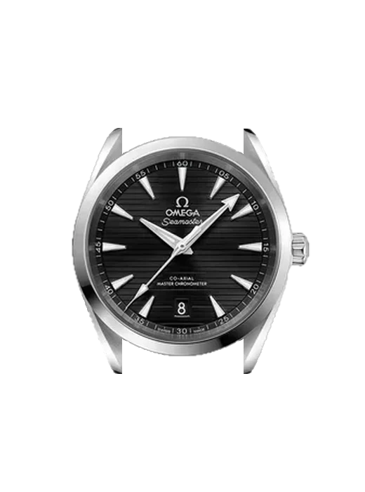 Aqua Terra 220.10.38.20.01.001 with Vintage Brown Calfskin Strap — Natural Patina