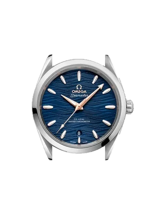 Aqua Terra 220.10.38.20.03.002 con Cinturino Vitello Vintage Marrone — Patina Naturale