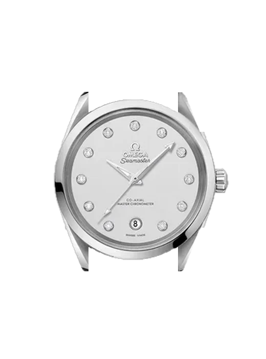 Aqua Terra 220.10.38.20.52.001 con Cinturino Vitello Vintage Marrone — Patina Naturale