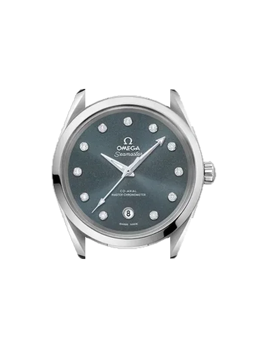 Aqua Terra 220.10.38.20.53.001 con Cinturino Vitello Vintage Marrone — Patina Naturale