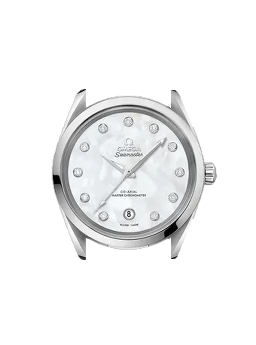 Aqua Terra 220.10.38.20.55.001 con Cinturino Vitello Vintage Marrone — Patina Naturale