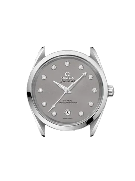 Aqua Terra 220.10.38.20.56.001 con Cinturino Vitello Vintage Marrone — Patina Naturale