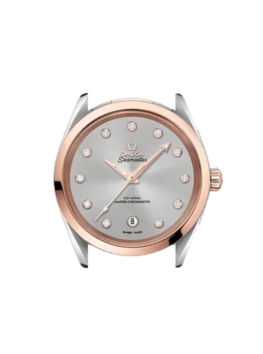 Aqua Terra 220.20.38.20.56.002 con Cinturino Vitello Vintage Marrone — Patina Naturale