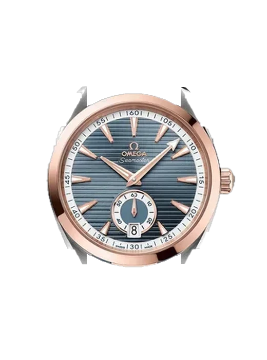 Aqua Terra 220.22.41.21.03.001 with Grand Cavalier Leather Strap Orange