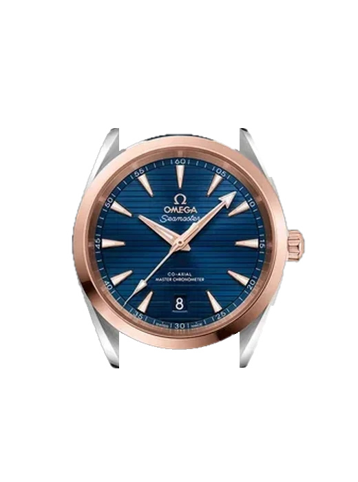 Aqua Terra 220.23.38.20.03.001 avec Bracelet de montre en cuir de veau vintage marron — Patine naturelle