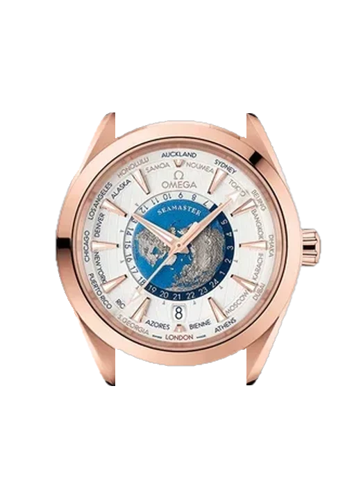 Aqua Terra 220.50.43.22.02.001 con Cinturino Grand Cavalier Cuir Arancione