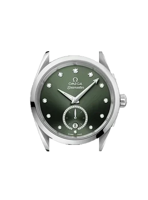 Aqua Terra 220.13.38.20.60.001 con Cinturino Vitello Vintage Marrone — Patina Naturale