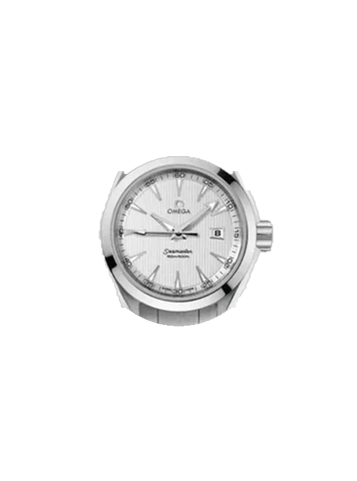Aqua Terra 231.10.30.61.02.001 with Vintage Brown Calfskin Strap — Natural Patina