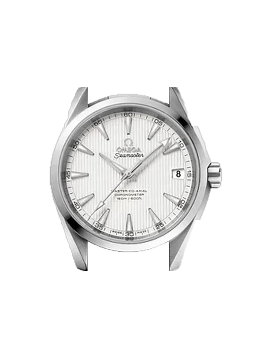 Aqua Terra 231.10.39.21.02.002 mit Vintage Kalbslederarmband Braun — Natürliche Patina