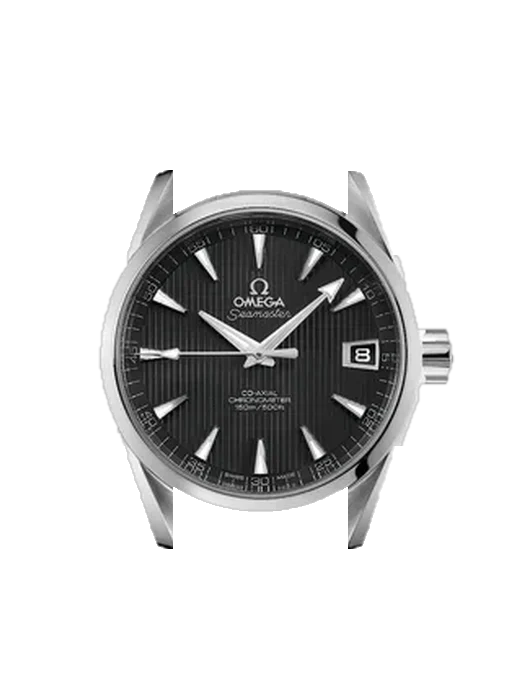 Aqua Terra 231.10.39.21.06.001 with Vintage Brown Calfskin Strap — Natural Patina