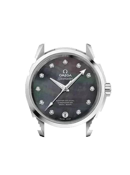 Aqua Terra 231.10.39.21.57.001 con Cinturino Vitello Vintage Marrone — Patina Naturale