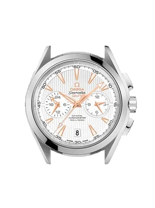 Aqua Terra 231.10.43.52.02.001 avec Bracelet Hybride Alligator et Caoutchouc Bleu