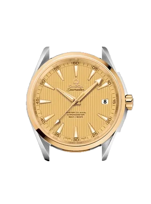 Aqua Terra 231.20.42.21.08.001 with Grand Cavalier Leather Strap Orange