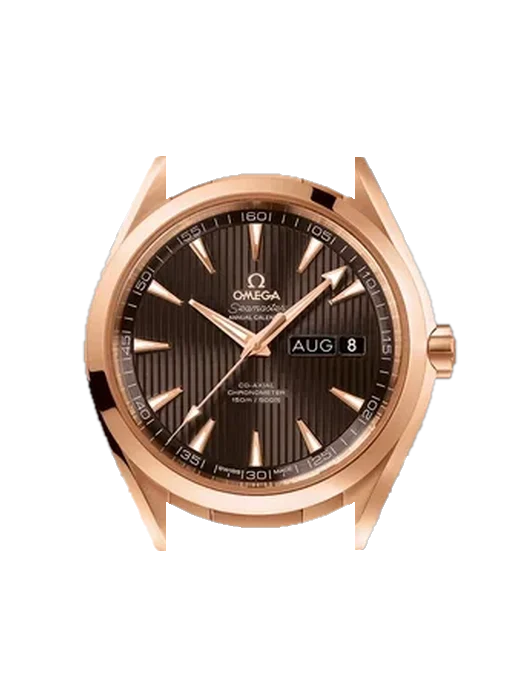 Aqua Terra 231.50.43.22.06.003 avec Bracelet Grand Cavalier Cuir Orange
